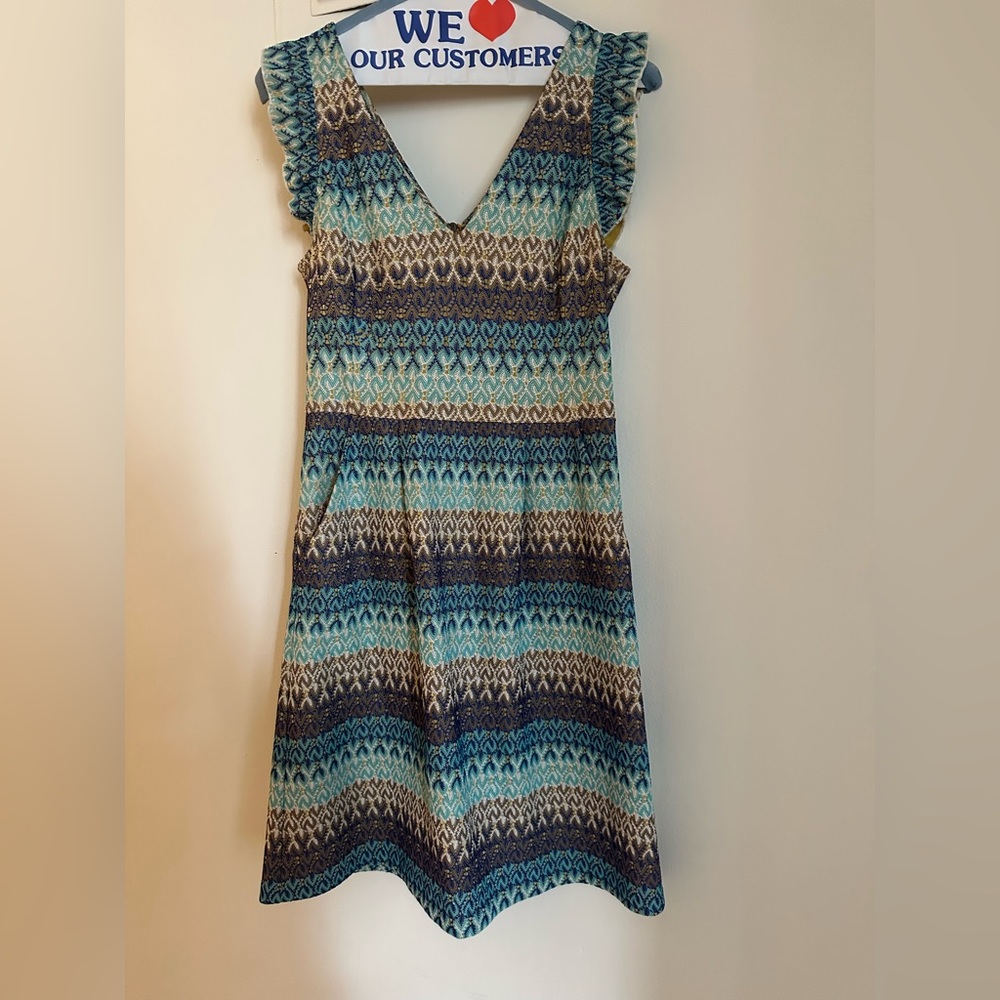 Tabitha Anthropologie Vibrant feminine Lace Dress - size 2